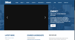 Desktop Screenshot of embnet.org