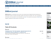 Tablet Screenshot of journal.embnet.org